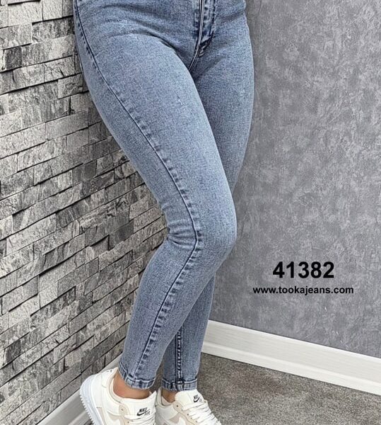شلوار جین اسکینی جذب آبی خاص41382